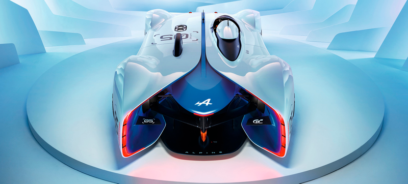 Illustration for article titled The Alpine Vision Gran Turismo Is The Most Interesting Digital Car Yet